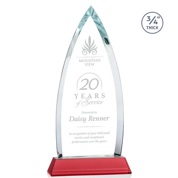 The striking Shildon Award is a 3/4" thick Starfire arrowhead with... from ASI 84592 St Regis Group / St Regis