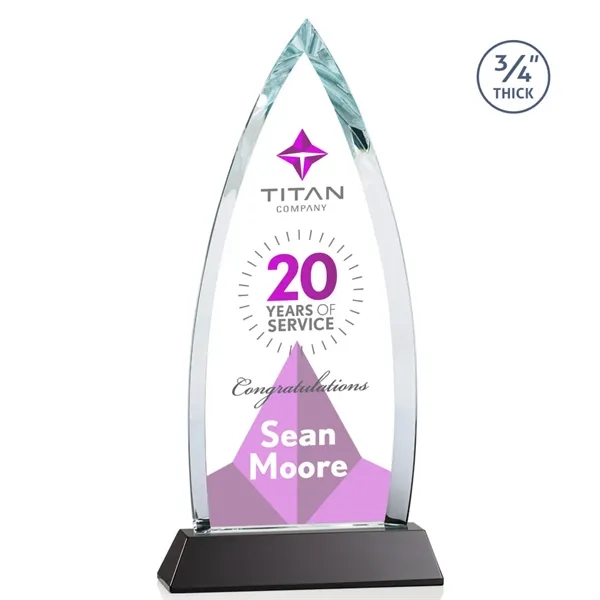 The striking Shildon Award is a 3/4" thick Starfire arrowhead with... from ASI 84592 St Regis Group / St Regis