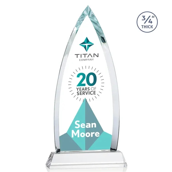 The striking Shildon Award is a 3/4" thick Starfire arrowhead with... from ASI 84592 St Regis Group / St Regis