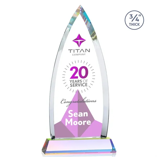 The striking Shildon Award is a 3/4" thick Starfire arrowhead with... from ASI 84592 St Regis Group / St Regis