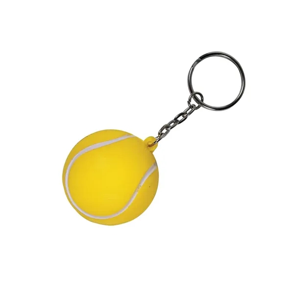 Tennis Ball Shape Stress Ball Keychain... from ASI 79530 Prime Line