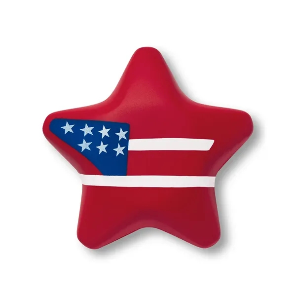 USA Patriotic Star Shape Stress Ball... from ASI 79530 Prime Line