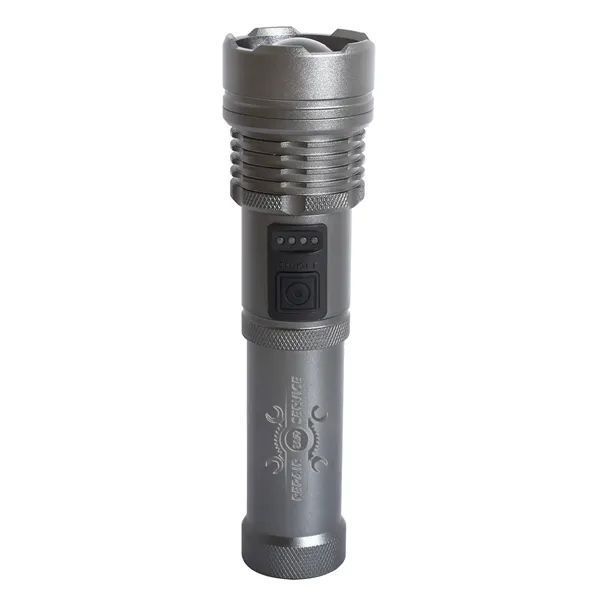 Ozzy Rechargeable Recycled Aluminum Flashlight... from ASI 79530 Prime Line