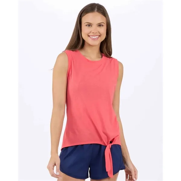 Boxercraft Women's Knot Front T-Shirt... from ASI 84358 S&S Activewear