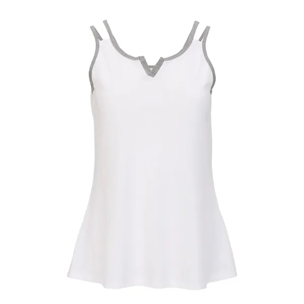 Boxercraft Women's Split Shoulder Tank Top... from ASI 84358 S&S Activewear