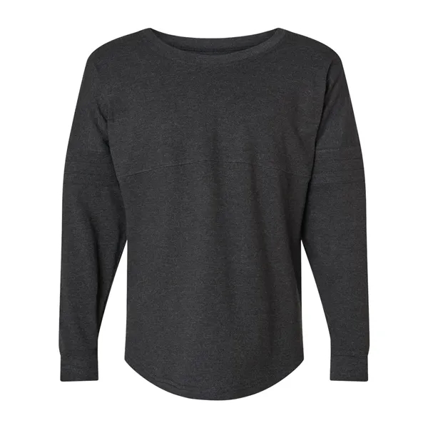 Boxercraft Women's Pom Pom Long Sleeve Jersey T-Shirt... from ASI 84358 S&S Activewear