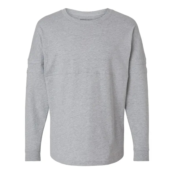 Boxercraft Women's Pom Pom Long Sleeve Jersey T-Shirt... from ASI 84358 S&S Activewear