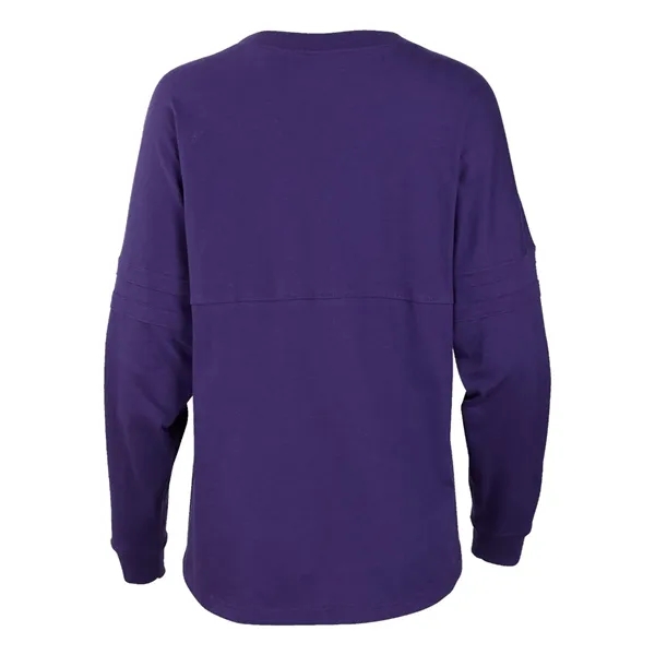 Boxercraft Women's Pom Pom Long Sleeve Jersey T-Shirt... from ASI 84358 S&S Activewear