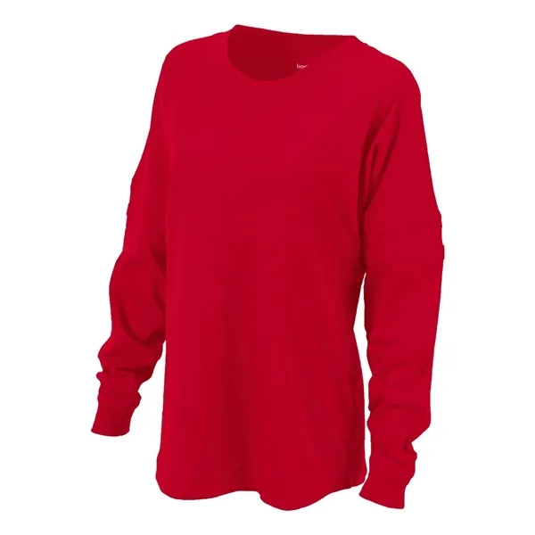 Boxercraft Women's Pom Pom Long Sleeve Jersey T-Shirt... from ASI 84358 S&S Activewear
