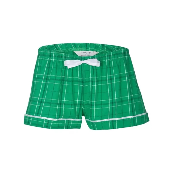 Boxercraft Women's Flannel Shorts... from ASI 84358 S&S Activewear
