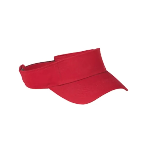 Big Accessories Chino Twill Visor... from ASI 84358 S&S Activewear