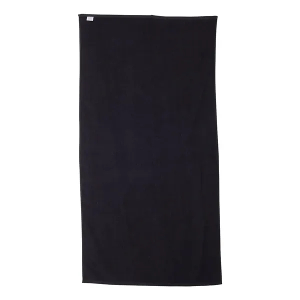 Cotton velour beach towel, 30" x 60". Blank.... from ASI 84358 S&S Activewear