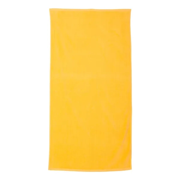 Cotton velour beach towel, 30" x 60". Blank.... from ASI 84358 S&S Activewear