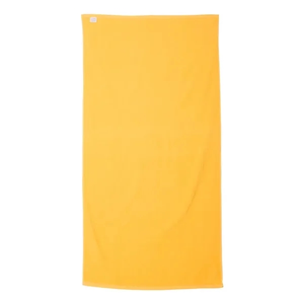 Cotton velour beach towel, 30" x 60". Blank.... from ASI 84358 S&S Activewear