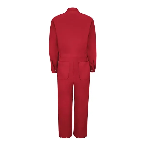 Zip-Front Cotton Coverall Long Sizes... from ASI 84358 S&S Activewear