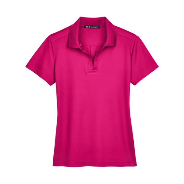 DJ Classic Women's CrownLux Performance® Plaited Polo... from ASI 84358 S&S Activewear