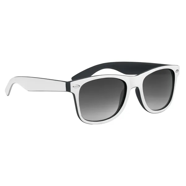 Two-tone sunglasses made of recycled polycarbonate material.... from ASI 61125 Hit Promotional Products / Hit®