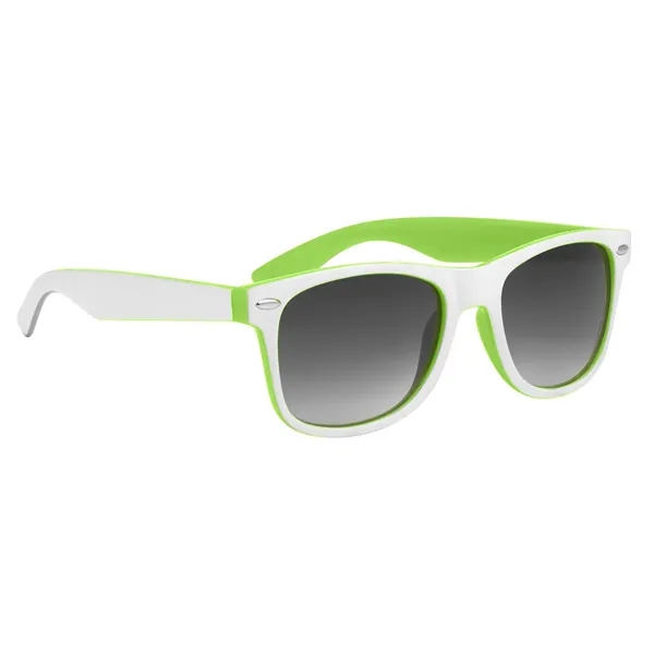 Two-tone sunglasses made of recycled polycarbonate material.... from ASI 61125 Hit Promotional Products / Hit®