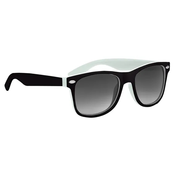 Two-tone sunglasses made of recycled polycarbonate material.... from ASI 61125 Hit Promotional Products / Hit®