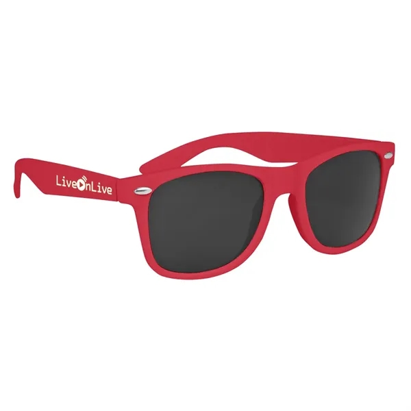 Velvet Touch Malibu Sunglasses are made of polycarbonate material with Soft-Touch... from ASI 61125 Hit Promotional Products / Hit®