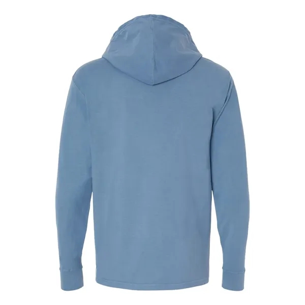 ComfortWash by Hanes Garment-Dyed Jersey Hooded Long Slee...... from ASI 84358 S&S Activewear