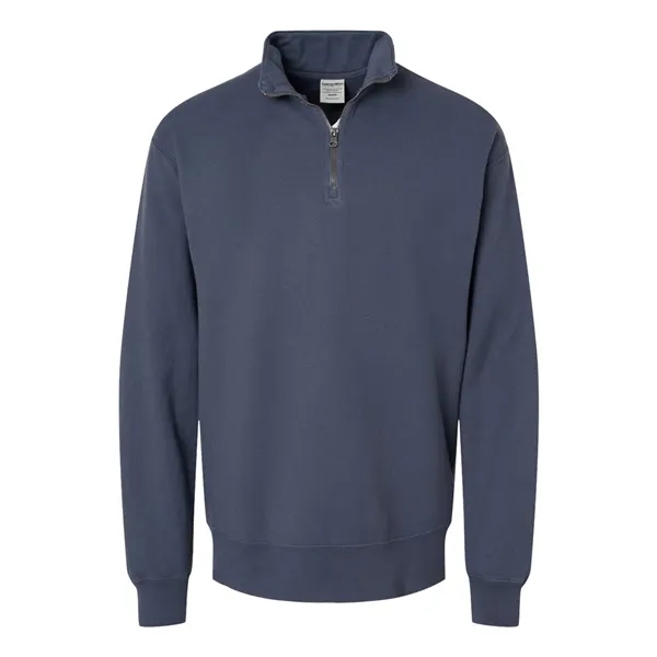 ComfortWash by Hanes Garment-Dyed Quarter-Zip Sweatshirt... from ASI 84358 S&S Activewear