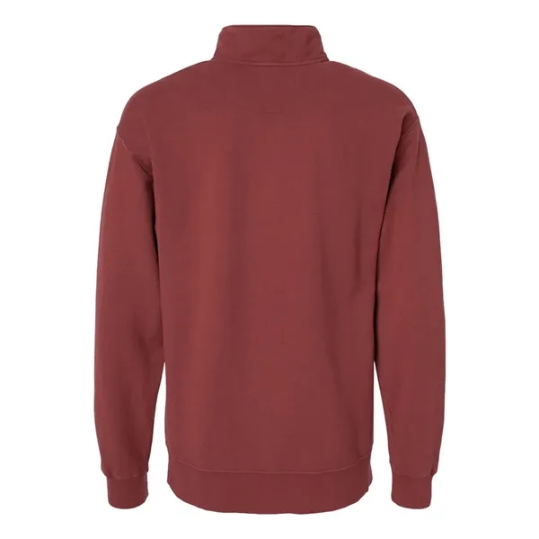 ComfortWash by Hanes Garment-Dyed Quarter-Zip Sweatshirt... from ASI 84358 S&S Activewear