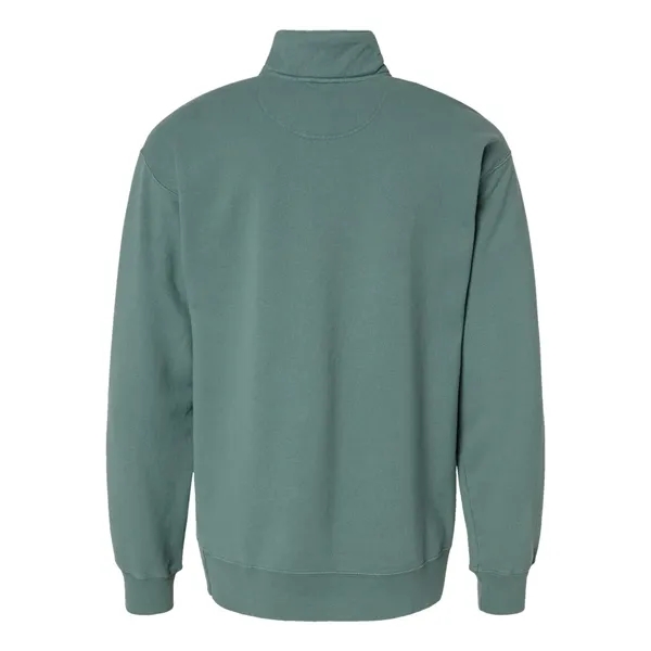 ComfortWash by Hanes Garment-Dyed Quarter-Zip Sweatshirt... from ASI 84358 S&S Activewear