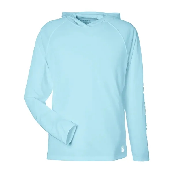 HUK Lopro Long Sleeve Pursuit Hooded T-Shirt... from ASI 84358 S&S Activewear