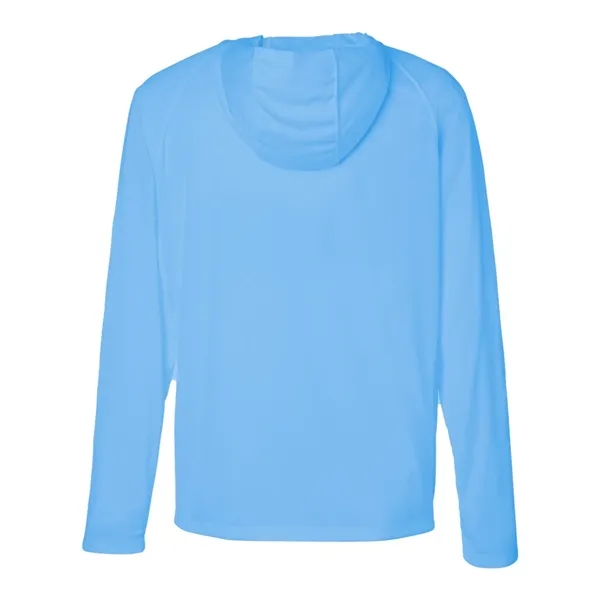 HUK Lopro Long Sleeve Pursuit Hooded T-Shirt... from ASI 84358 S&S Activewear