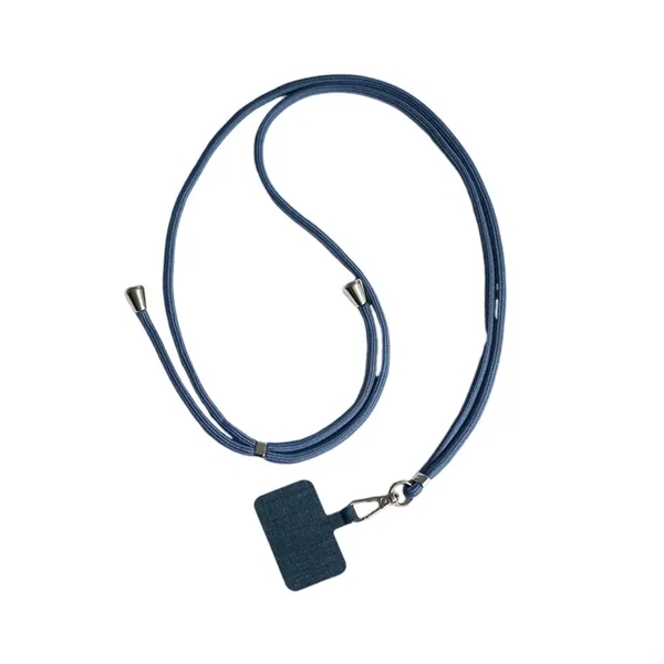 Nylon neck strap mobile phone lanyard plus 1 color silkscreen on... from ASI 37218 Athena Promo (tm)