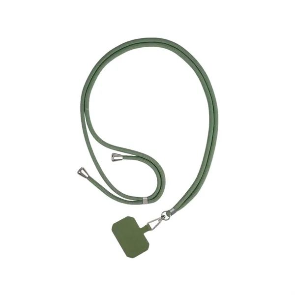 Nylon neck strap mobile phone lanyard plus 1 color silkscreen on... from ASI 37218 Athena Promo (tm)