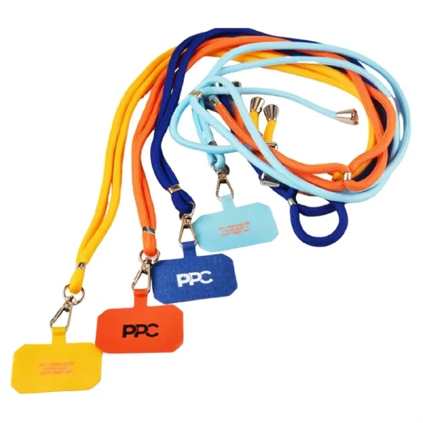 Nylon neck strap mobile phone lanyard plus 1 color silkscreen on... from ASI 37218 Athena Promo (tm)