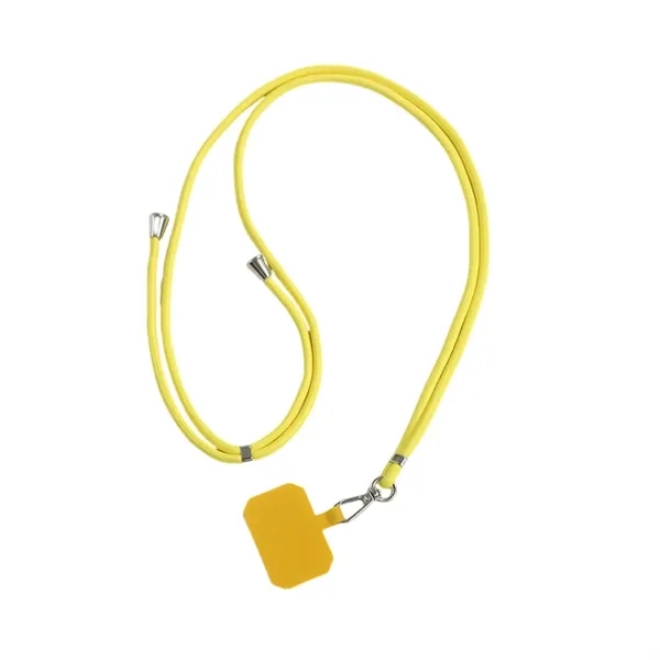 Nylon neck strap mobile phone lanyard plus 1 color silkscreen on... from ASI 37218 Athena Promo (tm)