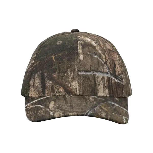 Structured, mid-profile mossy oak camouflage cap. Blank product.... from ASI 84358 S&S Activewear