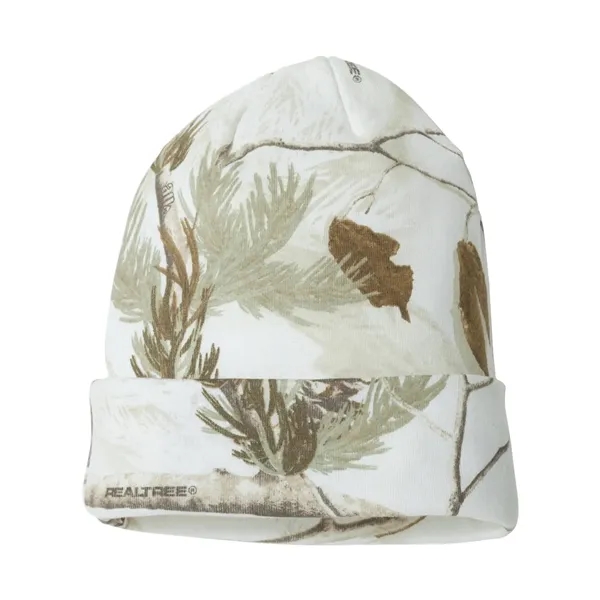 12" camo knit cap with acrylic interior lining... from ASI 84358 S&S Activewear