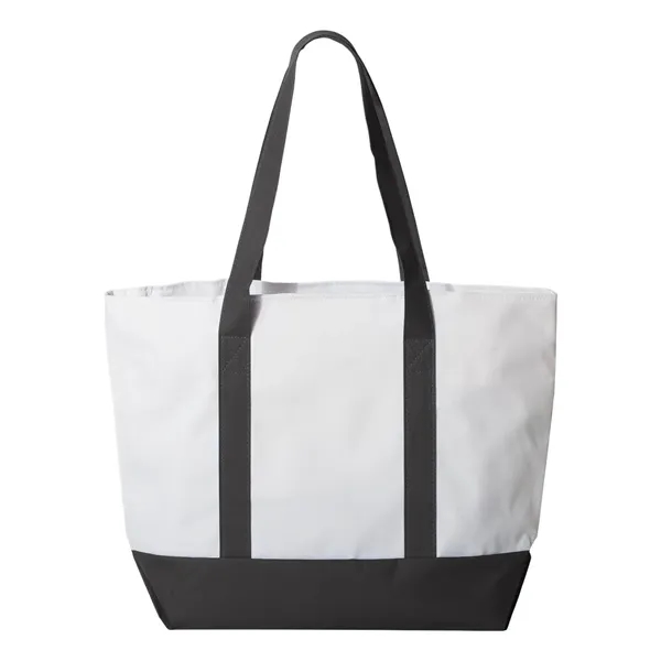 Zipper tote, blank.... from ASI 84358 S&S Activewear