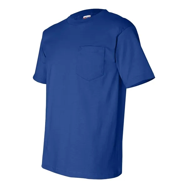 Adult USA made heavyweight 100% cotton short sleeve t-shirt with a... from ASI 84358 S&S Activewear