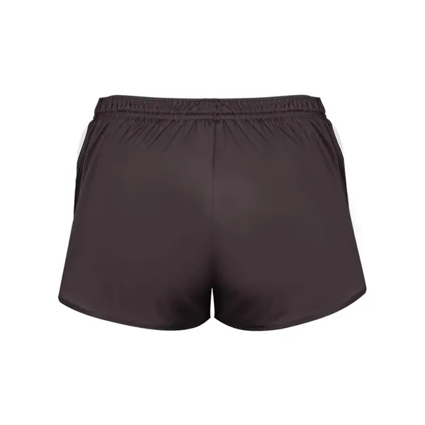 Ladies short with moisture management fabric and contrast side inserts.... from ASI 84358 S&S Activewear