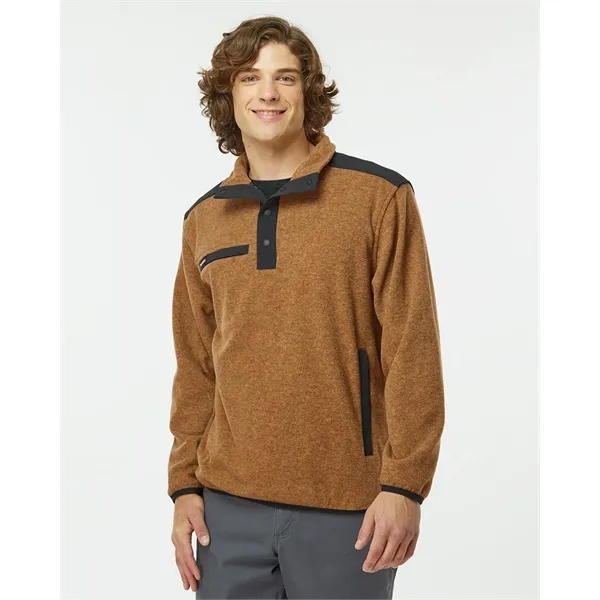 DRI DUCK Ranger Melange Fleece Pullover... from ASI 84358 S&S Activewear