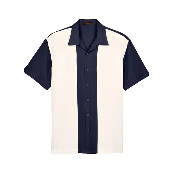 Harriton Two-Tone Camp Shirt... from ASI 84358 S&S Activewear