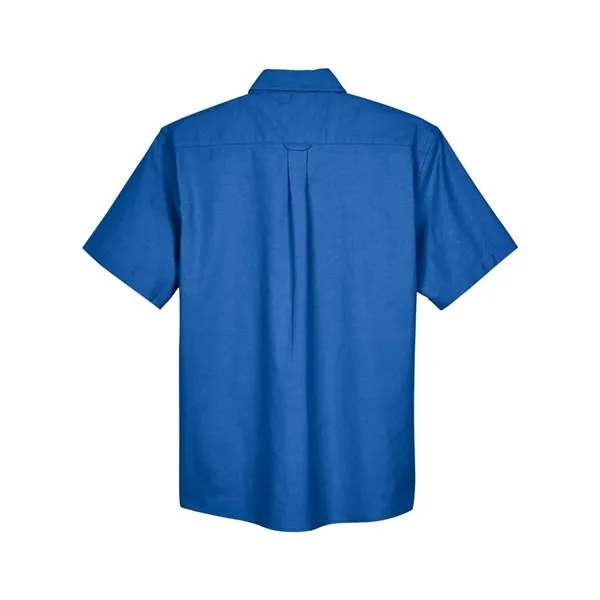 Harriton Oxford Short Sleeve with Stain-Release... from ASI 84358 S&S Activewear