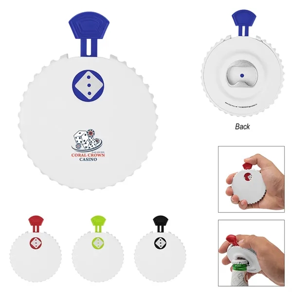 Recycled Dice Clicker Bottle Oppener... from ASI 61125 Hit Promotional Products / Hit®