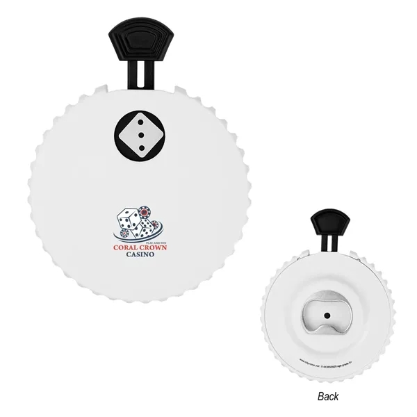 Recycled Dice Clicker Bottle Oppener... from ASI 61125 Hit Promotional Products / Hit®