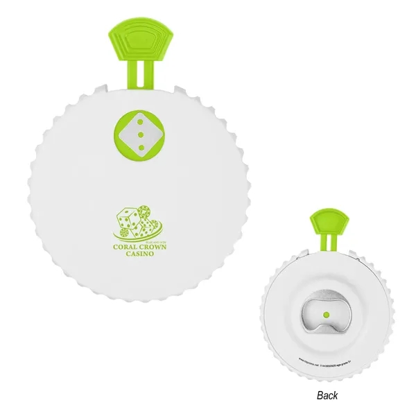 Recycled Dice Clicker Bottle Oppener... from ASI 61125 Hit Promotional Products / Hit®