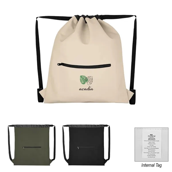 Hudson rPET Drawstring Bag... from ASI 61125 Hit Promotional Products / Hit®