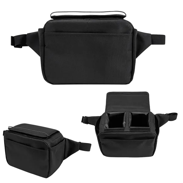Outpost rPET 2 Can Cooler Belt Bag... from ASI 61125 Hit Promotional Products / Hit®