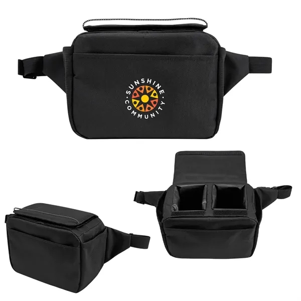 Outpost rPET 2 Can Cooler Belt Bag... from ASI 61125 Hit Promotional Products / Hit®