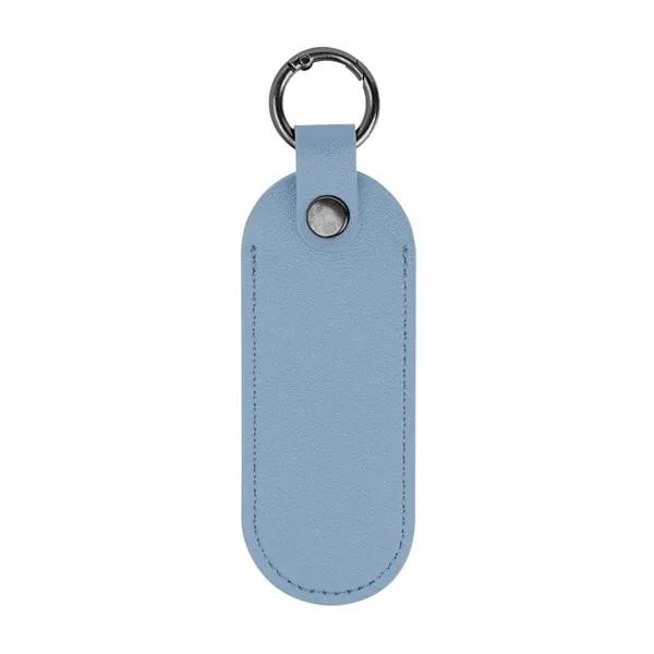Bates Leatherette Key Tag With Carabiner... from ASI 61125 Hit Promotional Products / Hit®
