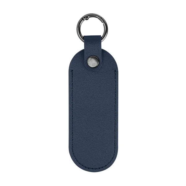 Bates Leatherette Key Tag With Carabiner... from ASI 61125 Hit Promotional Products / Hit®